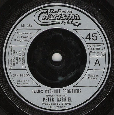 PETER GABRIEL - Games Without Frontiers