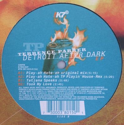 TERRENCE PARKER - Detroit After Dark EP