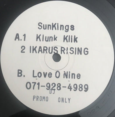 SUNKINGS - Klunk Klik / Ikarus Rising / Love O Nine