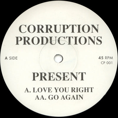 CORRUPTION PRODUCTIONS - Love You Right / Go Again