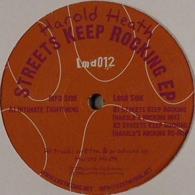 HAROLD HEATH - Streets Keep Rocking EP