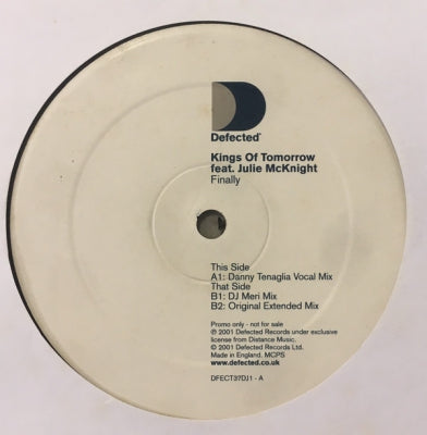 KINGS OF TOMORROW FEAT JULIE MCKNIGHT - Finally