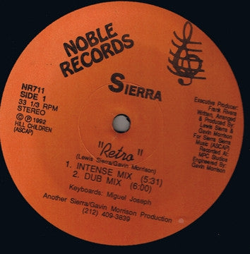 SIERRA - Retro