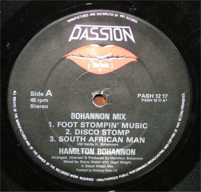 BOHANNON - Bohannon Mix - A Steve Walsh Mix