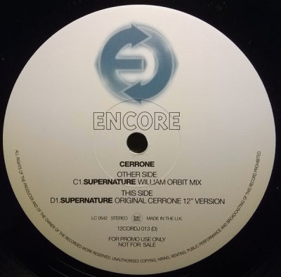 CERRONE - Supernature