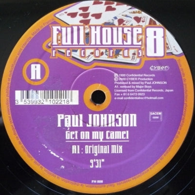 PAUL JOHNSON - Get On My Camel