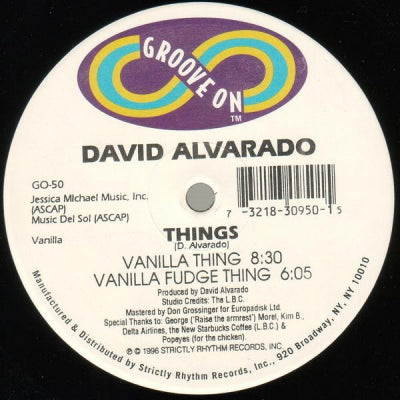 DAVID ALVARADO - Things