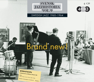 VARIOUS - Svensk Jazzhistoria Vol. 9 - Swedish Jazz 1960-1964 - Brand New!