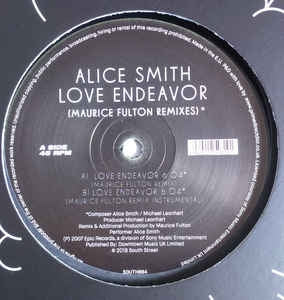 ALICE SMITH - Love Endeavor