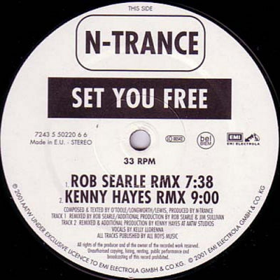 N-TRANCE - Set You Free