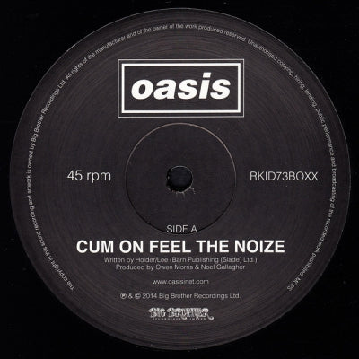 OASIS - Cum On Feel The Noize / Champagne Supernova