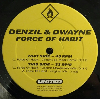DENZIL & DWAYNE - Force Of Habit