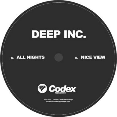 DEEP INC. - All Nights / Nice View