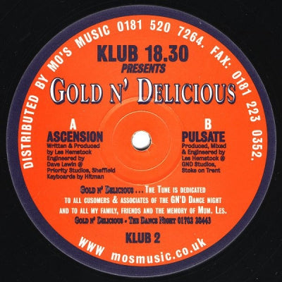 GOLD N' DELICIOUS - Ascension / Pulsate