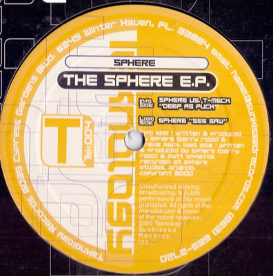 SPHERE - The Sphere E.P.