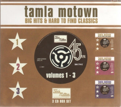 VARIOUS - Tamla Motown Big Hits & Hard To Find Classics - Volumes 1-3