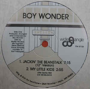 BOY WONDER - Jackin' The Beanstalk