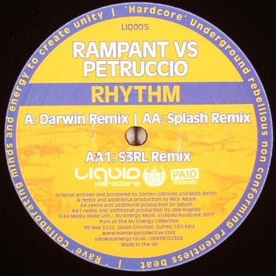 RAMPANT VS PETRUCCIO - Rhythm