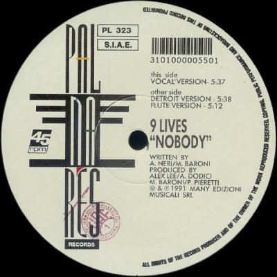 9 LIVES - Nobody