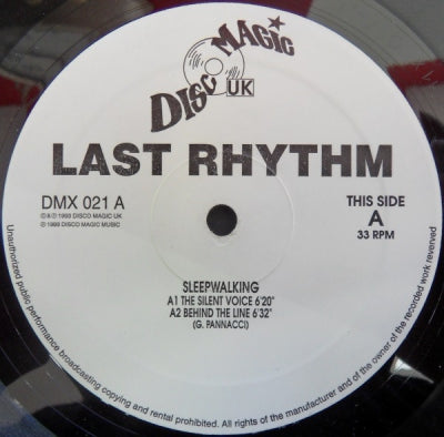 LAST RHYTHM - Sleepwalking