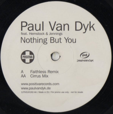 PAUL VAN DYK FEAT. HEMSTOCK & JENNINGS - Nothing But You