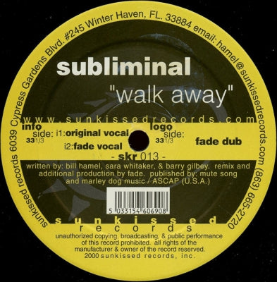 SUBLIMINAL - Walk Away