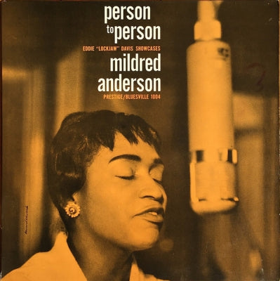 MILDRED ANDERSON - Person To Person