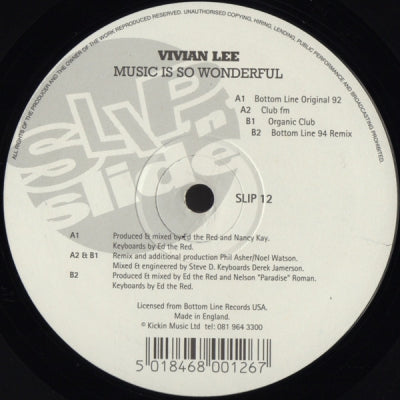 VIVIAN LEE - Music Is So Wonderful