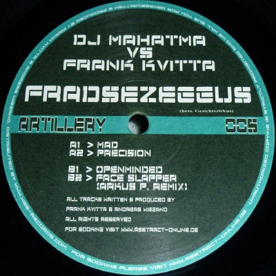 DJ MAHATMA VS FRANK KVITTA - Fradsezeggus