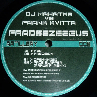 DJ MAHATMA VS FRANK KVITTA - Fradsezeggus