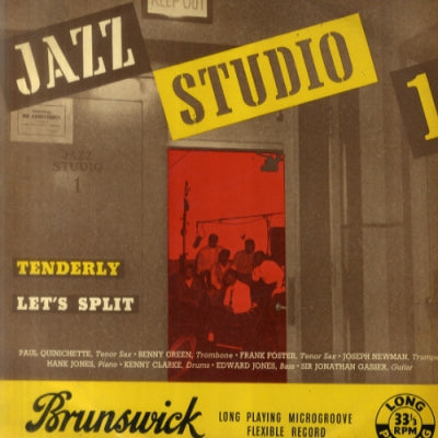 PAUL QUINICHETTE, BENNY GREEN, FRANK FOSTER, JOSEPH NEWMAN*, HANK JONES, KENNY CLARKE, EDWARD JONES  - Jazz Studio 1