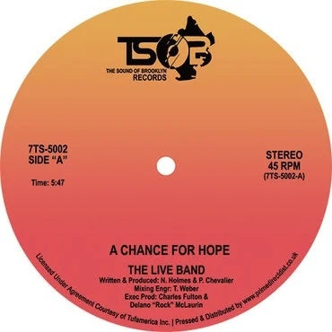 THE LIVE BAND - A Chance For Hope