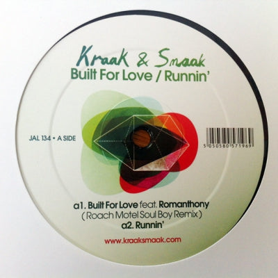 KRAAK & SMAAK - Built For Love / Runnin'