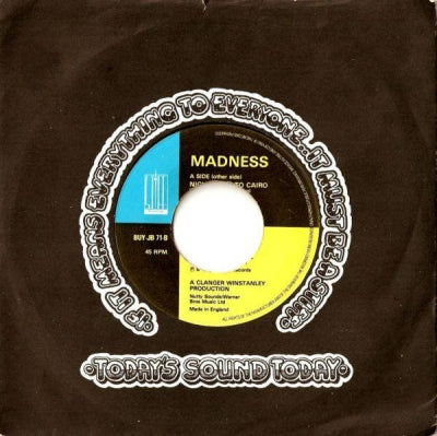 MADNESS - Night Boat To Cairo