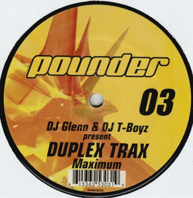 DJ GLENN & DJ T-BOYZ PRESENT DUPLEX TRAX - Maximum