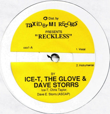 ICE-T THE GLOVE & DAVE STORRS  - Reckless / Tibetan Jam