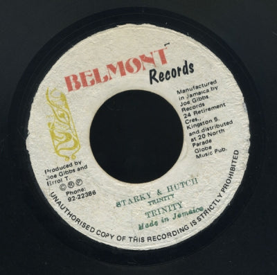 TRINITY / JOE GIBBS & THE PROFESSIONALS - Starky & Hutch