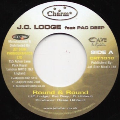 J.C. LODGE FEATURING PAC DEEP - Round & Round / Version