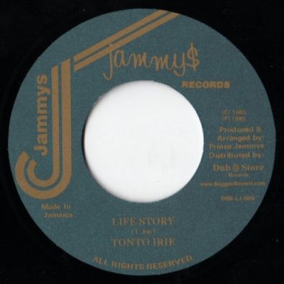 TONTO IRIE - Life Story
