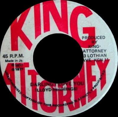 LLOYD HEMMINGS - Darling I Love You