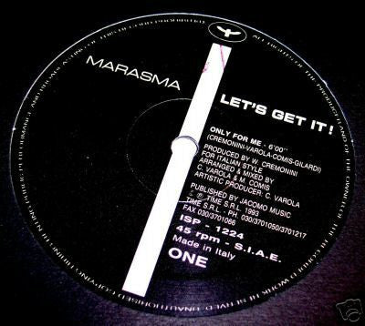 MARASMA - Let's get It!