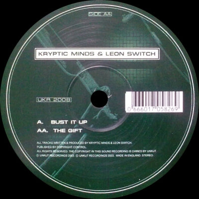 KRYPTIC MINDS & LEON SWITCH - Bust It Up / The Gift