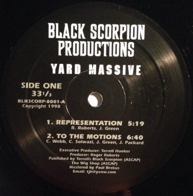 YARD MASSIVE - Representation