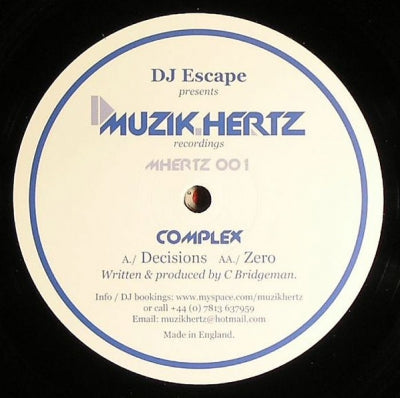 COMPLEX - Decisions / Zero