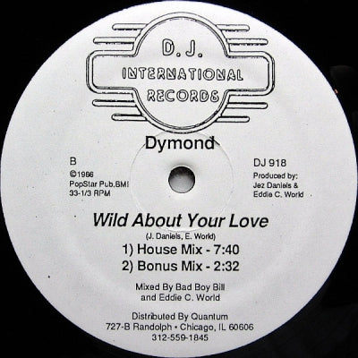 DYMOND - Wild About Your Love