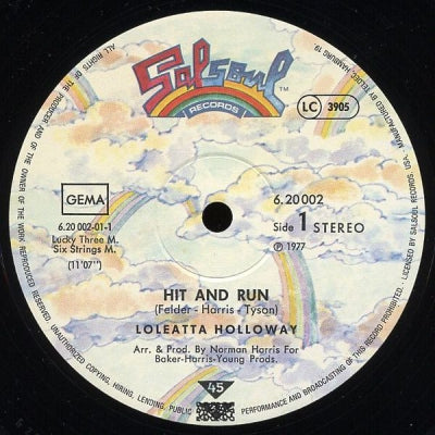 LOLEATTA HOLLOWAY - Hit And Run