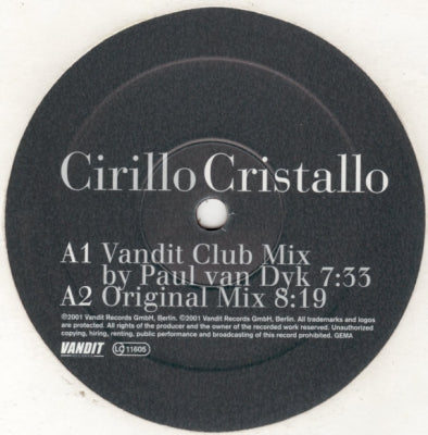 CIRILLO - Cristallo