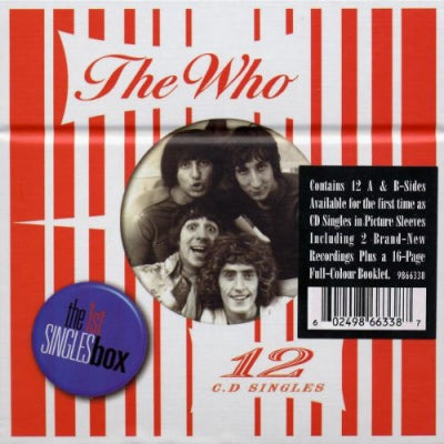 THE WHO - The First Singles Box