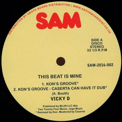 VICKY D - This Beat Is Mine