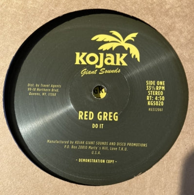 RED GREG - Do It / Peace